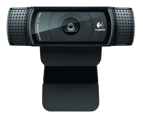 Logitech C920 Webcam 1920 x 1080 Pixel USB 2.0 Schwarz - Webcams (1920 x 1080 Pixel, 1080p,720p, H.264,M-JPEG, USB 2.0, Schwarz, Clip / Ständer)
