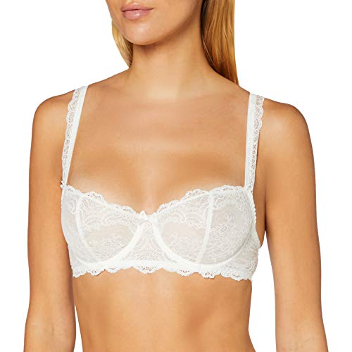 Aubade Damen Danse des Sens Half-Cup Bra Balconette-BH, Opalfarben, 70DD