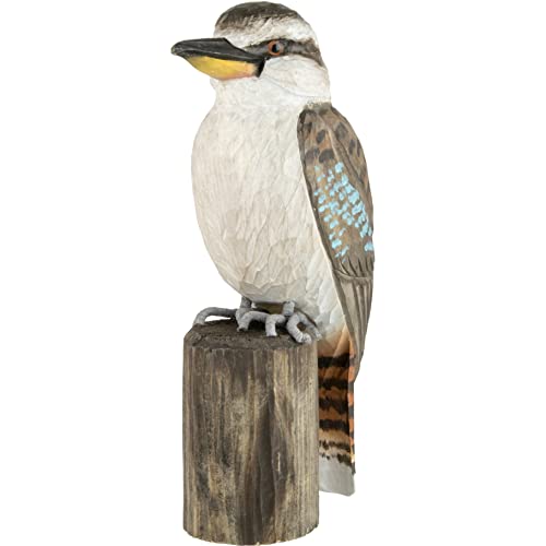 Wildlife Garden - Dekovogel, Holzvogel, Vogel - Jägerliest 22 - Lindenholz - 12 x 7 x 22,5 cm