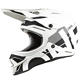 O'NEAL | Motocross-Helm | MX Enduro | ABS-Schale, Sicherheitsnorm ECE 22.05, Lüftungsöffnungen für optimale Belüftung und Kühlung | 3SRS Helmet Ride | Erwachsene | Black/Blue | Größe L