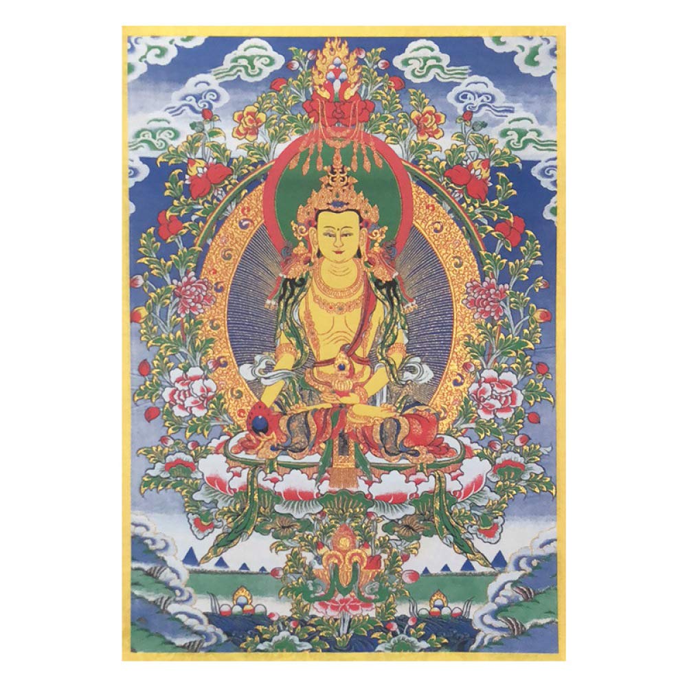 Brokat Tibetischen Buddha Thangka Malerei Spot High Precision Silk Weaving