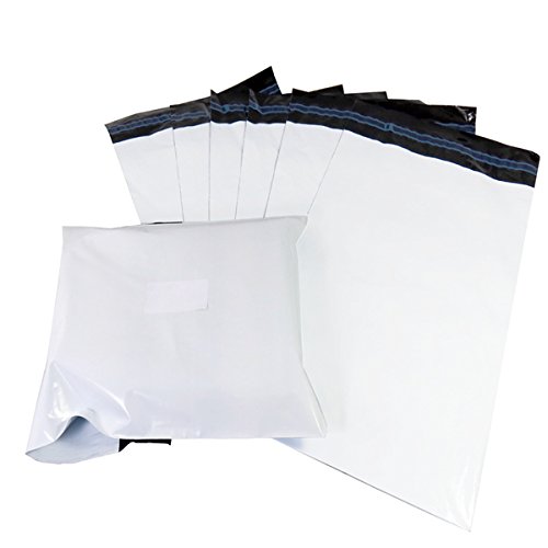triplast 10 x 35,6 cm Kunststoff Versandtaschen Tasche, weiß (1000 Stück)