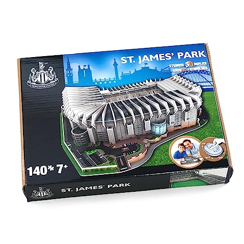 NANOSTAD 3895 Newcastle United St James' Park 3D-Puzzle, Mehrfarbig