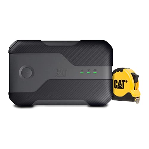 CAT Q10 Robuster 5G Outdoor Internet Hotspot, 32 Geräte gleichzeitig verbinden, 5.300mAh austauschbarer Akku, sturzsicher, Staub- und Wasserdicht, inkl. CAT-Maßband