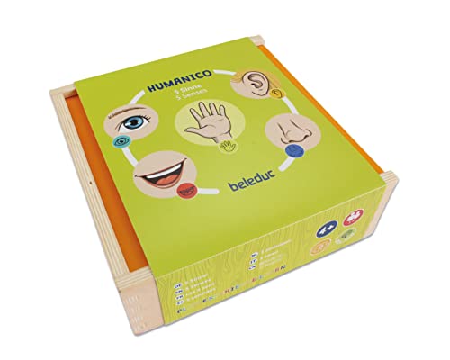 beleduc HUMANICO Puzzle 5 Sinne - Lernspielzeug Kinder