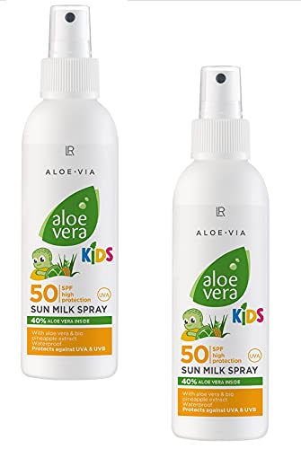 LR Aloe Vera Kinder Sonnenmilchspray LSF 50 (2 x Kids Spray)