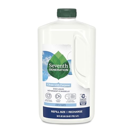 SEV22724 - Natural Dish Washing Liquid Cleaner, 48 Ounce by Seventh Generation