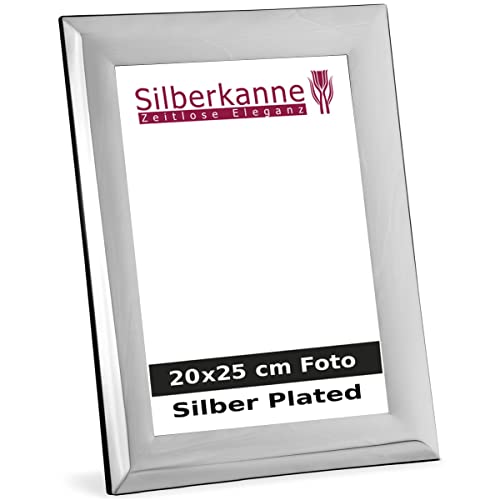 SILBERKANNE Bilderrahmen Hannover 20x25 cm Foto Premium Silber Plated edel versilbert in Top verarbeitung