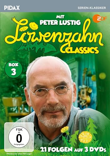 Löwenzahn Classics, Box 3 / Weitere 21 legendäre Folgen der Kultserie mit Peter Lustig (Pidax Serien-Klassiker) [3 DVDs]