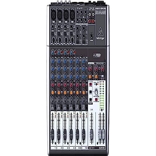 Behringer Xenyx 1204USB Mixer (12-Kanal, USB Audio)