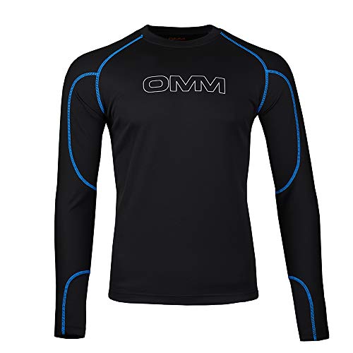 OMM - Meridian Tee L/S - Funktionsshirt Gr XL schwarz