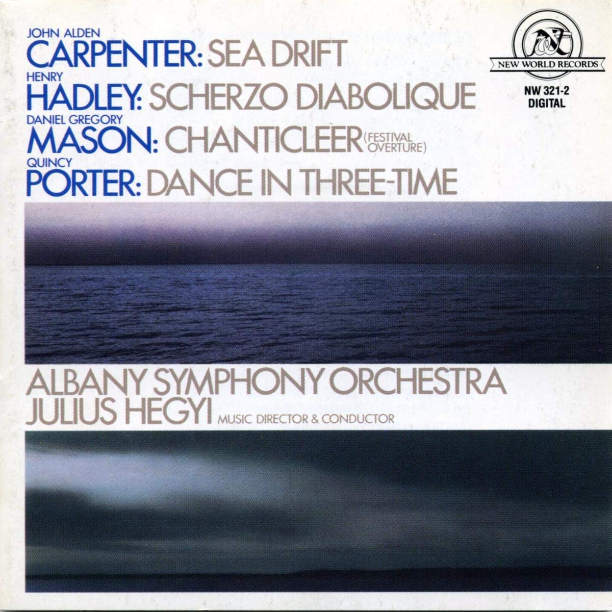 Carpenter: Sea Drift,Hadley: Scherzo Diabolique
