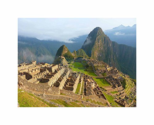 Wee Blue Coo Machu Picchu Peru Inca Ruinen Leinwanddruck