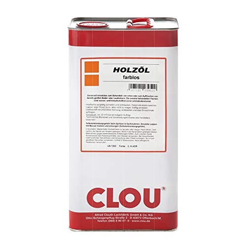 CLOU Holzöl farblos 1 Liter
