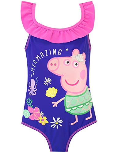 Peppa Pig Mädchen Badeanzug Rosa 128