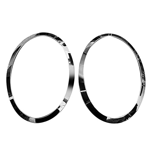 Dasertoe Für F55 F56 F57 03-18 Chrom Links Rechts Vorne Scheinwerfer Rahmen Scheinwerfer Augenbrauen Ring Abdeckung