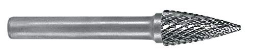 Exact Hartmetall Frässtifte, Ø 10mm, Form G Spitzborgen (SPG), HM