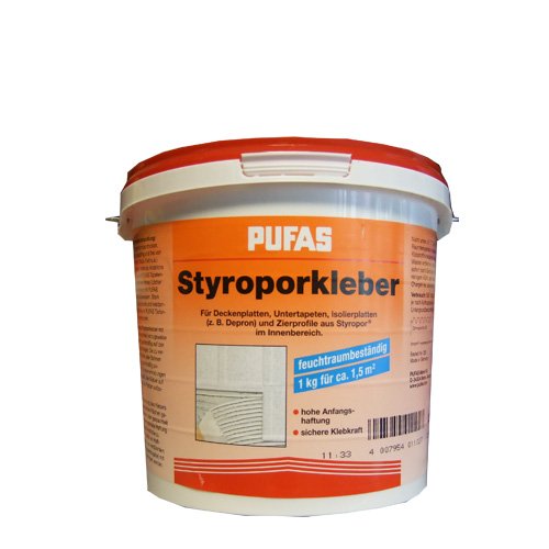PUFAS Styropor- und Renoviervlies-Kleber 8 kg