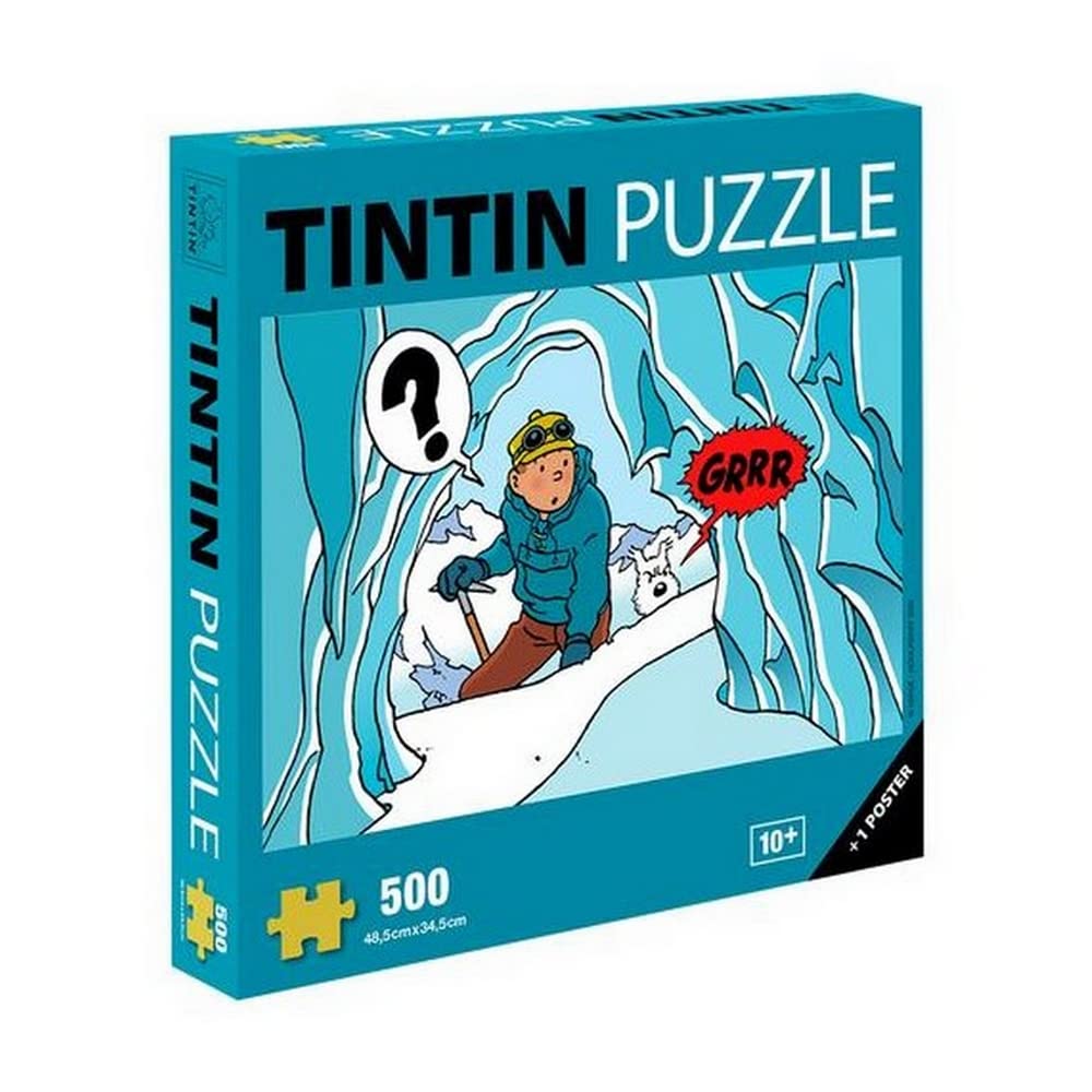 Tintin Moulinsart Puzzle, The Tibet Cave + Poster 66,5x50cm 81553 (2022)