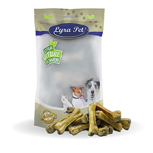 Lyra Pet® 50 Kauknochen gefüllt mit Pansen ca. 15 cm Kausnack für Hunde Rind