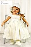 Babykleid Festkleid Sommerkleid Kleid ivory Gr.68 Set 2-teilig Modell 4792