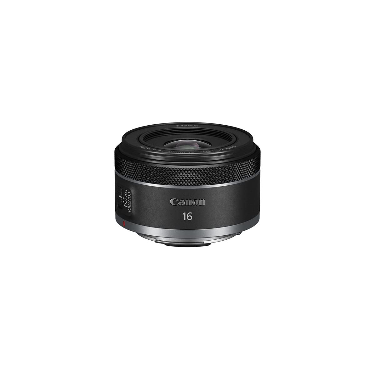 Canon Objektiv RF 16mm F2.8 STM Ultra Weitwinkel-Objektiv für Kameras der Canon EOS R Serie (Festbrennweite, Leiser STM-Autofokusmotor, hohe Lichtstärke, 165g), schwarz