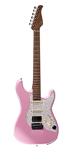 Mooer GTRS Guitars Standard 801 Intelligent Guitar (S801) - Shell Pink