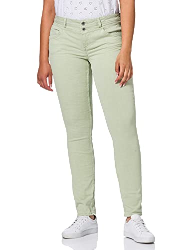 Street One Damen Crissi Jeans, Faded Green Summer wash, W28/L32