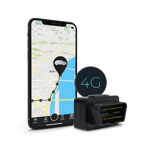 4G OBD GPS Tracker von Salind GPS, Auto- und Fahrzeug-Ortung, weltweit per App, Live-Tracking, 100 Tage Streckenspeicher, ohne Aufladen