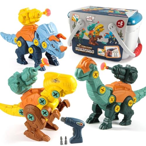 Tisch Zum Spielen Dinosaurier Spielzeug Mit Werkzeug Action Figuren Zubehör Tragbar Klassisches Farb Tischspiel Für Kreatives Baby Geschenk Zusammenbauen Eines Dinosaurier Sets