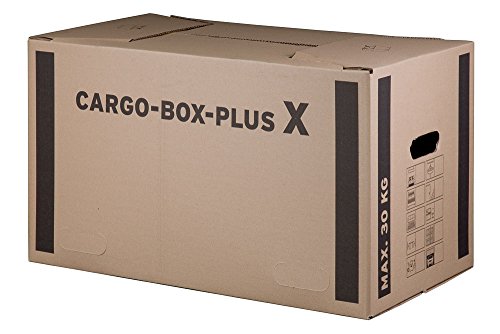 smartboxpro Umzugskarton "CARGO-BOX-PLUS X", braun