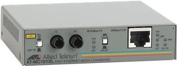 Allied Telesis AT MC101XL - Medienkonverter - 10Mb LAN - 100Base-FX, 100Base-TX - RJ-45 / ST multi-mode - bis zu 2 km - 1310 nm