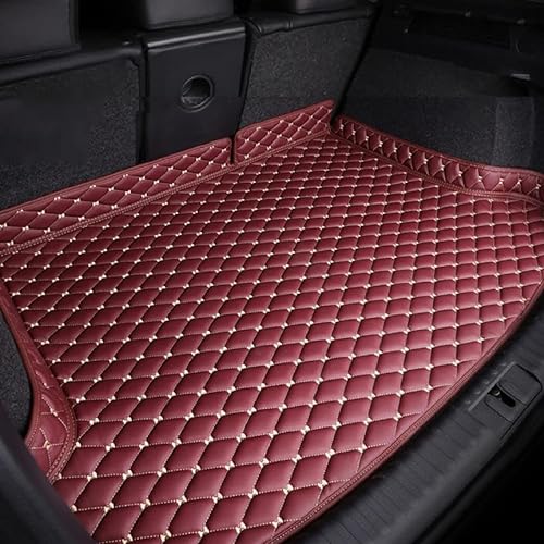 Auto Kofferraumschutzmatte,kompatibel mit Mini Countryman 2018-2021,Kofferraumschutzmatte,2-red