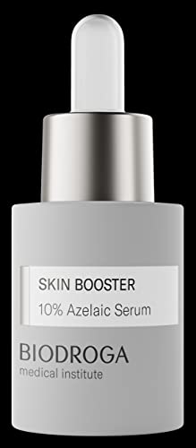 Biodroga 10% Azelain Serum Gesichtsserum 15 ml – Hilft bei Hautrötungen für empfindliche Haut Skin Booster