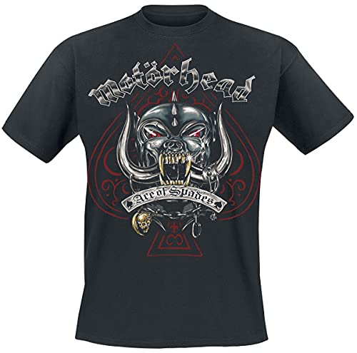 Motörhead Ace of Spades Tattoo Männer T-Shirt schwarz M 100% Baumwolle Undefiniert Band-Merch, Bands