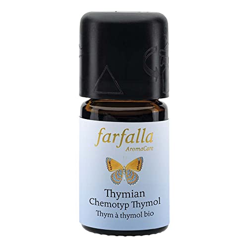 FARFALLA Thymian, Chemotyp Thymol, bio, Grand Cru, 5ml (5er Pack)