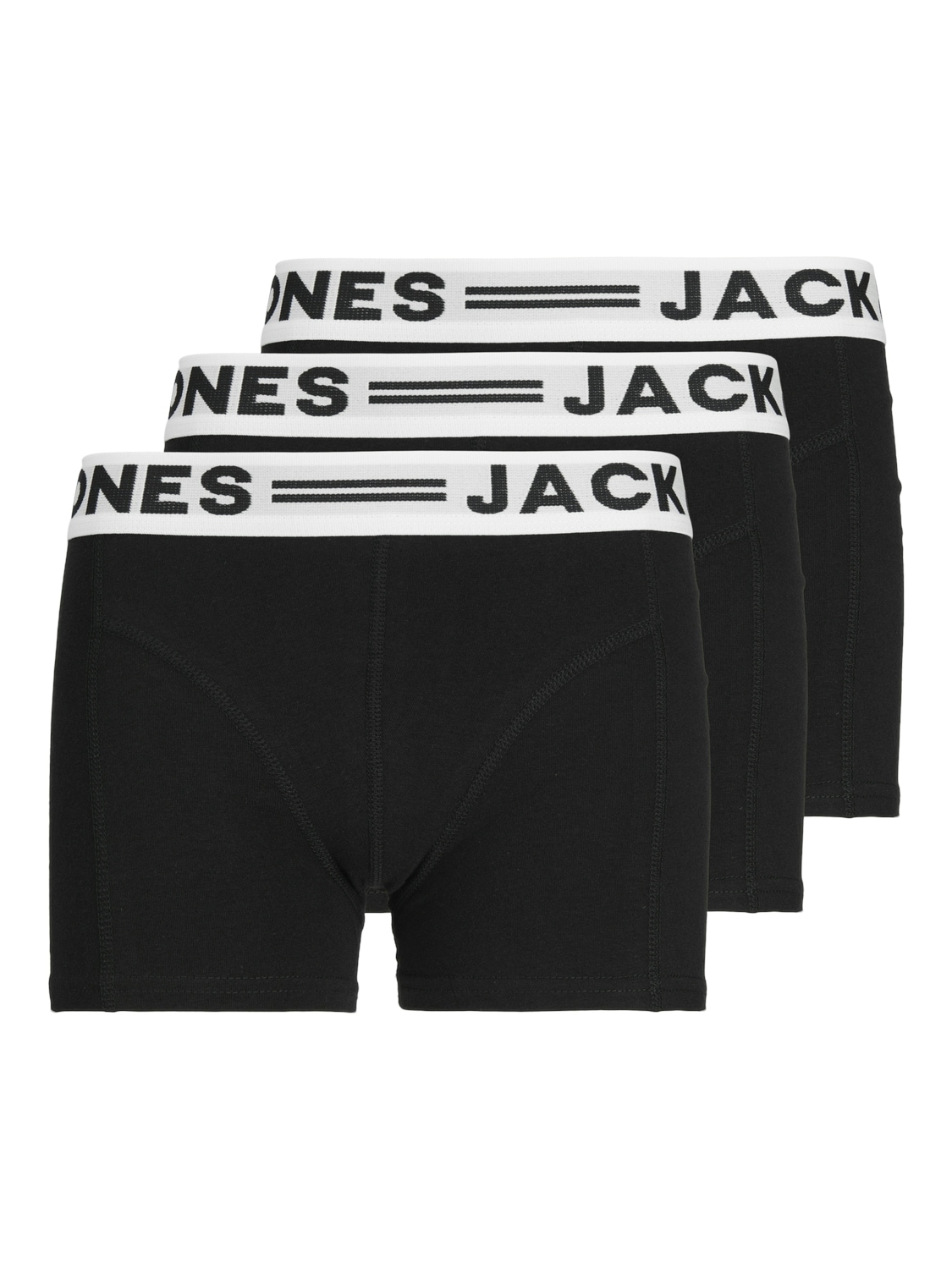 Jack & Jones Junior Boxershorts "SENSE TRUNKS 3-PACK NOOS", (Packung, 3 St.)