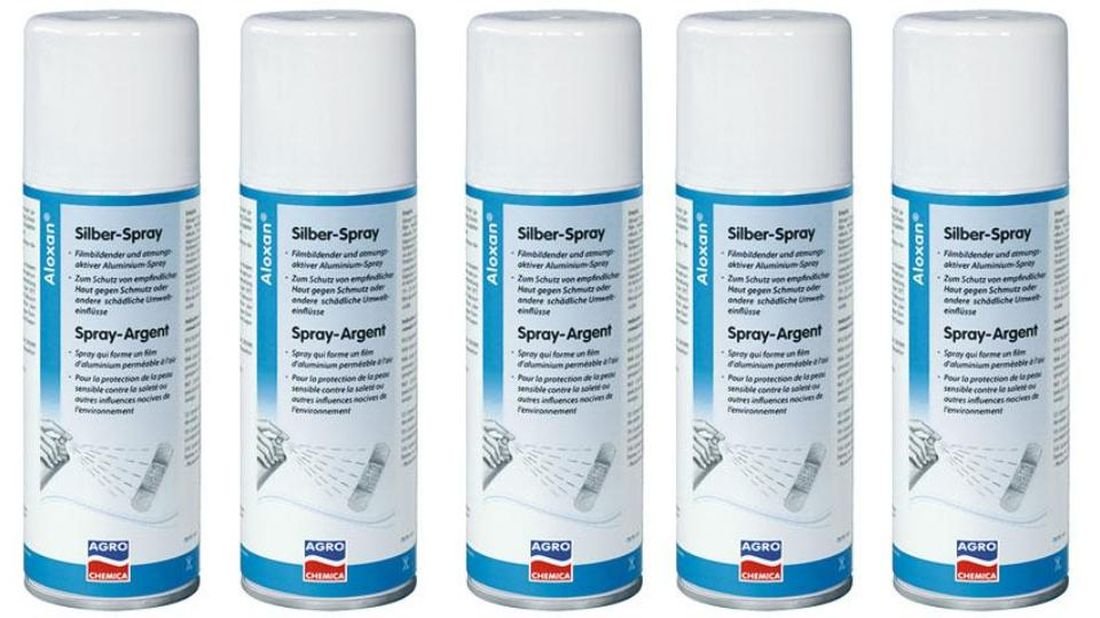 Cajou 1 Liter Pflegespray (Verschiedene) zur Pflege von Haut, Hufen und Klauen (Silber Spray)