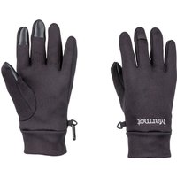 Marmot Herren Power Stretch Connect Glove Fleecehandschuhe, Winddicht, Wasserabweisend, Mit Touchscreen Funktion, Black, L