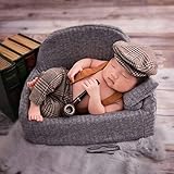 S-TROUBLE 4 Stück/Set Neugeborene Fotografie Requisiten Baby Posing Sofa Kissen Set Stuhl Dekoration