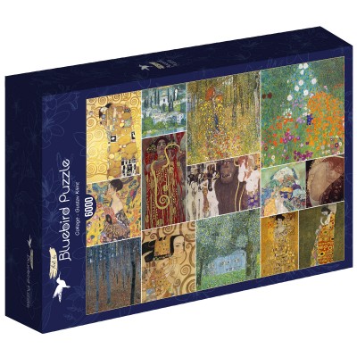 Bluebird Puzzle Gustav Klimt - Collage 6000 Teile Puzzle Art-by-Bluebird-60156 2