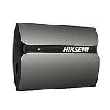 HIKSEMI Externe SSD 1TB, Portable Mini USB 3.1 Typ-C SSD Festplatte Extern, Bis zu 560 MB/s Lesen, kompatibel für Android Phone/Android Tablet/PC/Laptop(Grau)-T300S