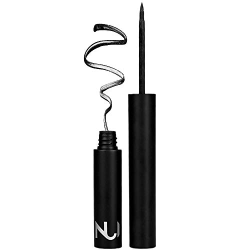 NUI Cosmetics Natural Liquid Eyeliner AWEIKU Make Up - Naturkosmetik vegan natürlich glutenfrei - schwarzer