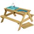 Holz Kinder Picknicktisch mit Waschbecken