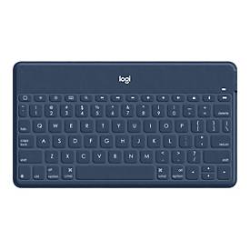 Logitech Keys-To-Go - Tastatur - Bluetooth - QWERTZ - Deutsch - Classic Blue