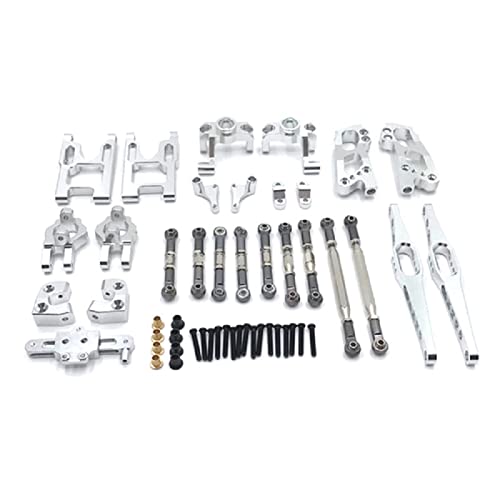 WORKSDUO Zubehör-Set für FY03 W Ltoys 12428 12423 1/12 Rc Autoteile Buggy Verbesserung der Ersatzteile (Color : Silver)