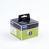 DYMO® Etikett LabelWriter, Rückenschild, ablösbar, Papier, 41 x 89 mm, weiß (300 Stück), Sie erhalten 1 Packung á 300 Stück