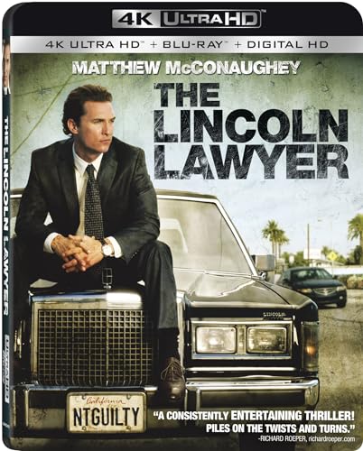 The Lincoln Lawyer 4K UHD [Blu-Ray] [Region Free] (IMPORT) (Keine deutsche Version)