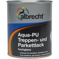 Albrecht Aqua PU-Treppen- und Parkettlack 750 ml farblos glänzend