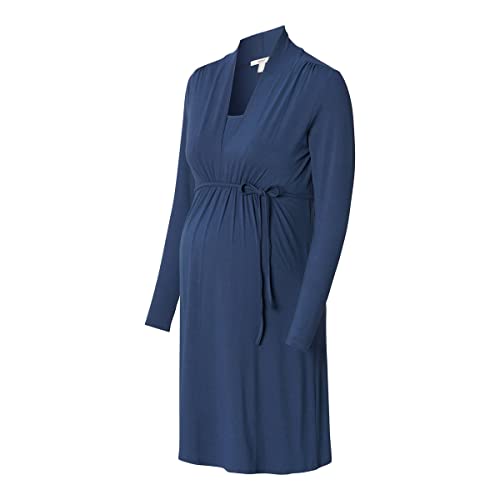 Still-Kleid Umstandskleider blau Gr. 34 Damen Erwachsene